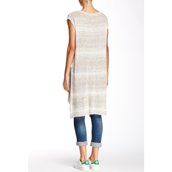 Free People Sunny Days Striped Knit Tunic - Picture 5 of 8